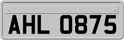 AHL0875