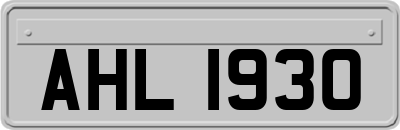 AHL1930