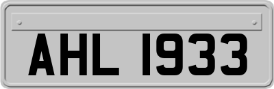 AHL1933