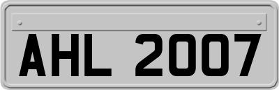AHL2007