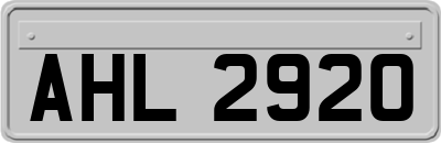 AHL2920