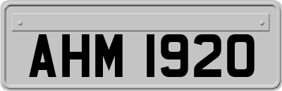 AHM1920