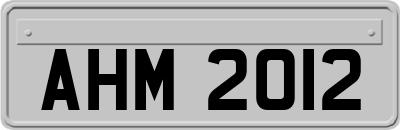 AHM2012