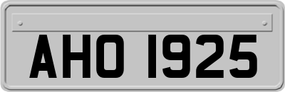 AHO1925