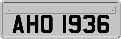 AHO1936