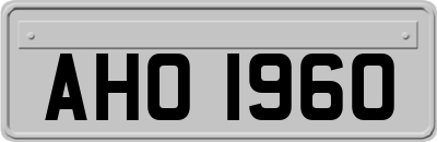 AHO1960