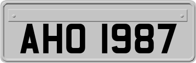 AHO1987