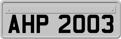 AHP2003