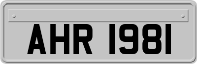 AHR1981