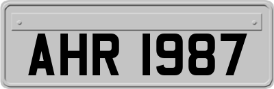 AHR1987