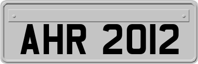AHR2012