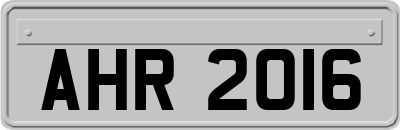 AHR2016