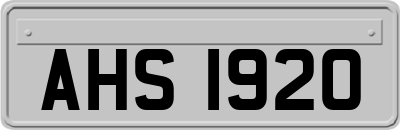 AHS1920