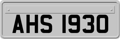 AHS1930