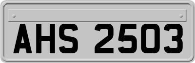 AHS2503