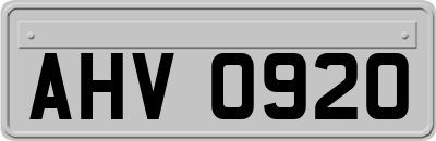 AHV0920