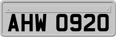 AHW0920
