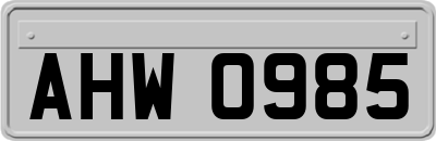 AHW0985