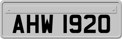 AHW1920