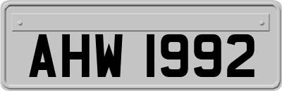 AHW1992