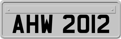 AHW2012
