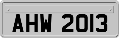 AHW2013