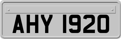 AHY1920