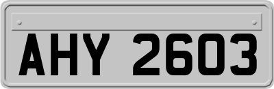 AHY2603