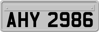 AHY2986