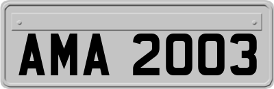 AMA2003