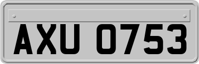 AXU0753