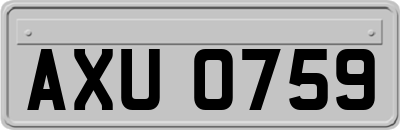 AXU0759