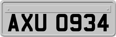 AXU0934