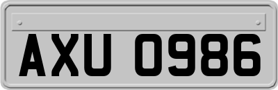 AXU0986