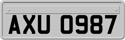 AXU0987