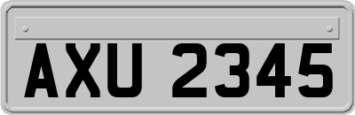 AXU2345