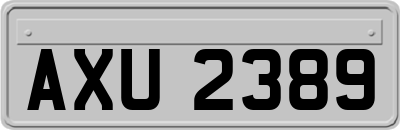 AXU2389