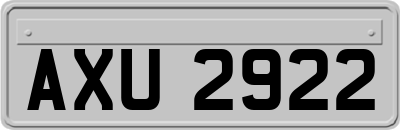 AXU2922