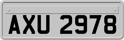 AXU2978