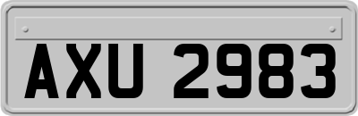 AXU2983
