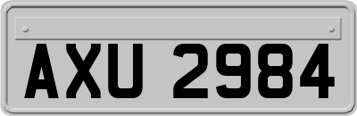 AXU2984