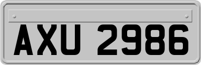 AXU2986