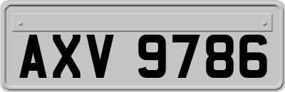 AXV9786