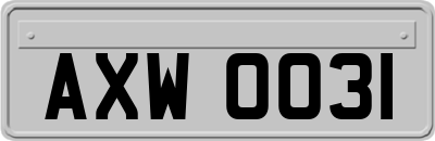 AXW0031