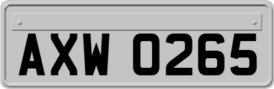 AXW0265
