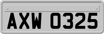 AXW0325
