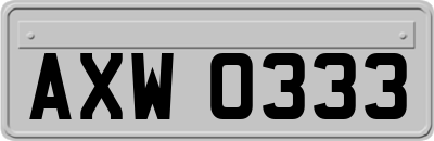 AXW0333