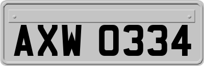 AXW0334