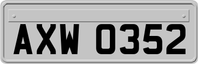 AXW0352