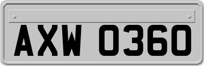 AXW0360